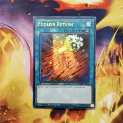 Yugioh x1 Foolish Return 1st Edition MAMA-EN084 Ultra Rare (NM!) - Image 1