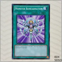 Monster Reincarnation - 5DS3-EN027 - Common 1st Edition Yugioh - Image 1