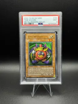 YuGiOh Time Wizard Mrd-065 - 1st Edition - PSA 9 *New Cert* - Image 1