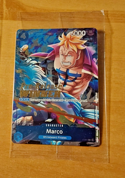 ONE PIECE ENGLISH CARD HOLO CARTE GAME RELEASE EVENT WINNER P-071 EN MINT SEALED - Image 1