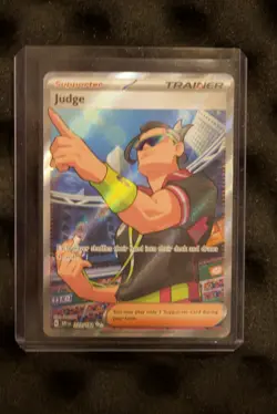 Pokemon TCG Judge 222/182 Destined Rivals Trainer Card - Image 1