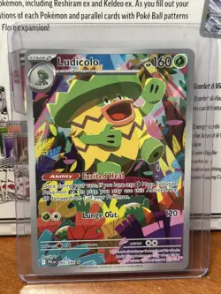 Ludicolo IR 095/094 - Pack Fresh Near Mint Phantasmal Flames Pokemon card - Image 1
