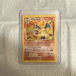 Charizard 4/102 Base Set 1999 Holo Rare Pokemon TCG Card (LP-MP) - Image 2