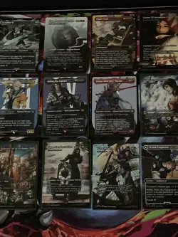 Final Fantasy Magic The Gathering Borderless Card Lot 24x Near Mint Cards - Image 4