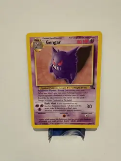🔥 Gengar 20/62 🔥 Original Non Holo Rare Fossil Set Pokemon Card WOTC TCG 1999 - Image 1