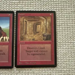 MTG Set Beta Limited Edition Burrowing and Tunnel Magic: The Gathering Cards Set - Image 3