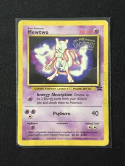 Pokemon the First Movie 1995 Mewtwo Kids WB Presents Rare Card No. 3 - DAMAGE - Image 1