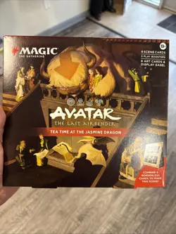 MTG Avatar The Airbender Tea Time at the Jasmine Dragon New Scene Cards - Image 1