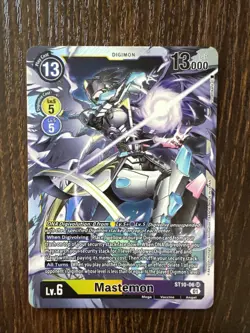 Digimon Card Game TCG CCG 2020 ST10-06 Mastemon Super Rare SR Foil Holo NM - Image 1