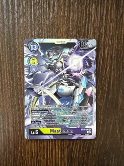 Digimon Card Game TCG CCG 2020 ST10-06 Mastemon Super Rare SR Foil Holo NM - Image 2