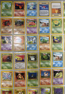 pokemon card lot vintage - Over 200 Card Double Sided Sheets- 10.11 - Image 2