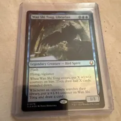 MTG Avatar Wan Shi Tong, Librarian TLA 0078 Foil Mythic NM - Image 1