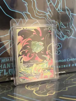 Mega Evolutions Bulbasaur Stamped Promo Pokemon Card NM - Image 1
