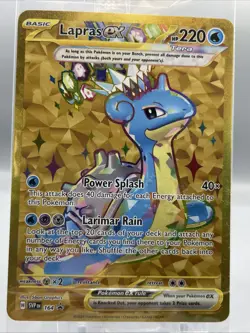 Sealed Promo: Lapras ex 164 Scarlet & Violet Pokemon Card, NM 🔥 - Image 1