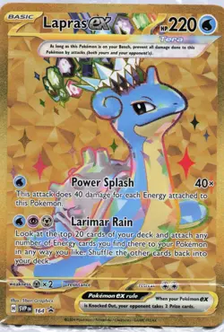 Lapras ex - Promo SV: Scarlet & Violet Promo Cards 164 NM *SEALED* - Image 1