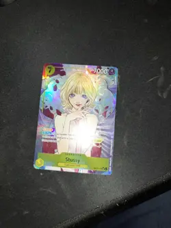 Stussy Alt Art OP13-110 SR Carrying on His Will ONE PIECE Card Game NM - Image 1