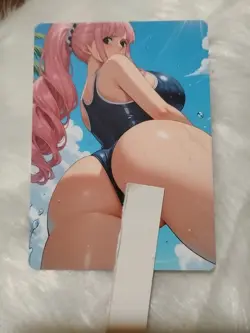 Perona One Piece Goddess Anime Double Sided Waifu Trading Card PEEKA BOO - Image 1