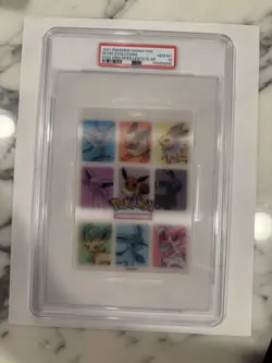 2021 Pokemon Eevee Evolution Evolving Skies Lenticular Card Pass. PSA 10! POP 8! - Image 1
