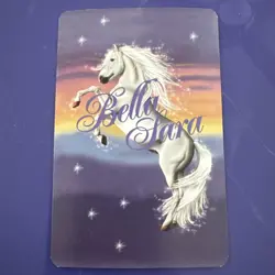 BELLA SARA Shaman FOIL CARD F7/9 SILVER BOARDER 1ST SERIES MINT UNUSED CODE - Image 2