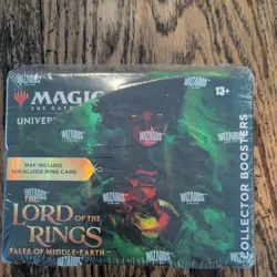 MAGIC THE GATHERING MTG LORD OF THE RINGS COLLECTOR BOOSTER BOX FACTORY SEALED - Image 1