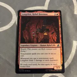 MTG - Longshot, Rebel Bowman - Foil - Avatar: The Last Airbender - Image 1