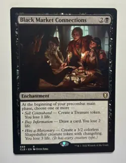Black Market Connections Commander Legends: Battle For Baldurs Gate #669 NM MTG - Image 1