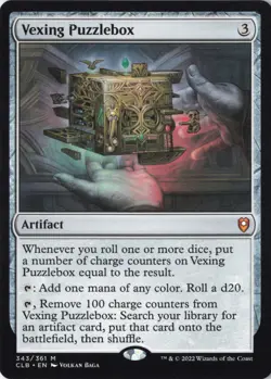 Vexing Puzzlebox Commander Legends: Battle for Baldur's Gate Regular NM #343 CLB - Image 1