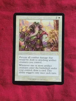 Losheel, Clockwork Scholar Brothers' War Commander Retro Magic the Gathering NM - Image 1