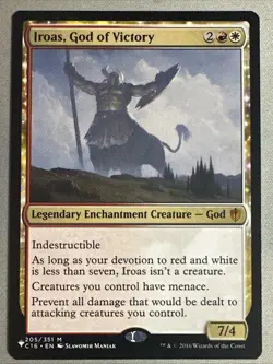 MTG / Iroas, God of Victory / LIST / #205 / Regular / Mythic / NM - Image 1