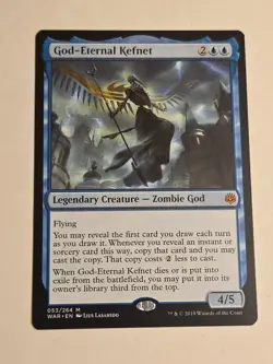 God-Eternal Kefnet War of the Spark X1 WAR MTG 053/264 M - Image 1