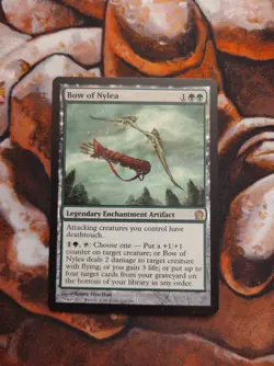 NM Bow of Nylea Theros MTG Magic the Gathering 1st Edition - Image 1