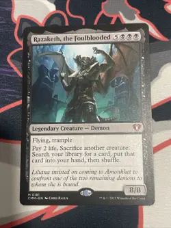 Razaketh, the Foulblooded, Magic the Gathering MTG - Image 1