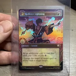Redirect Lightning (Showcase) Avatar: The Last Airbender Foil 0343 - Image 1