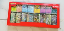 Pokemon Trading Cards 8 Pack Sealed With Mini Tins. BRAND NEW - Image 1