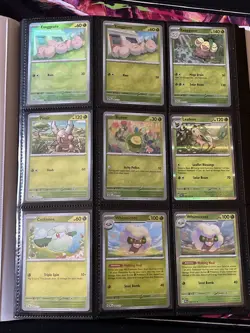 Pokemon Prismatic Evolutions Binder Card Lot 153x Cards All Near Mint - Image 2