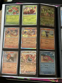 Pokemon Prismatic Evolutions Binder Card Lot 153x Cards All Near Mint - Image 3