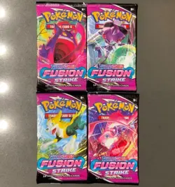 Pokemon TCG Fusion Strike Sealed Pack x 1 Random Art 13 - Image 1