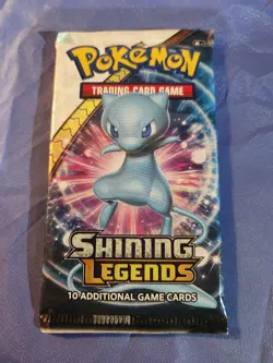 {HEAVY PACK} Pokemon - Shining Legends Booster Pack- SHINY MEW ART (2017) - Image 1