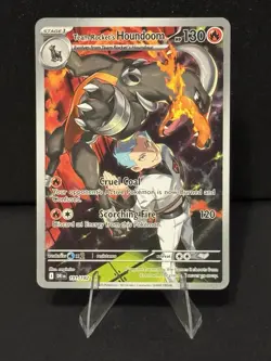 Team Rocket’s Houndoom (IR) Scarlet & Violet Destined Rivals #191/182 NM - Image 1