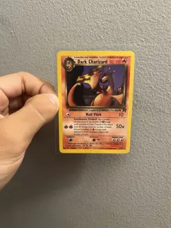 2000 Pokemon Rocket Non Holo Dark Charizard 21/82 Lightly Played - Image 1