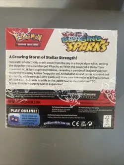 POKEMON TCG: Scarlet & Violet Surging Sparks Booster Box 36 Packs NEW SEALED - Image 2