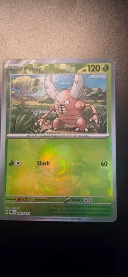 Pokemon TCG Pinsir (Poke Ball Pattern) 003/131 Sv: Prismatic Evolutions Holo NM - Image 1