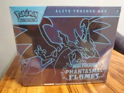 Pokemon Mega Evolution Phantasmal Flames Elite Trainer Box New Sealed - Image 1