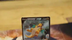 Dragonite V Alternate Full Art Holo Ultra Rare Evolving Skies Pokemon TCG - Image 4