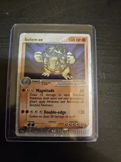 Pokemon Golem EX 91/97 EX Dragon Holo Ultra Rare - Image 1