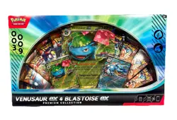 Pokemon TCG: Venusaur Ex And Blastoise Ex Premium Collection Box Gamestop Sealed - Image 1