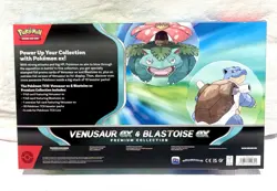 Pokemon TCG: Venusaur Ex And Blastoise Ex Premium Collection Box Gamestop Sealed - Image 2