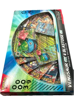 Pokemon TCG: Venusaur Ex And Blastoise Ex Premium Collection Box Gamestop Sealed - Image 4