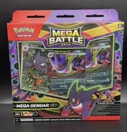 Pokemon TCG Mega Gengar Ex Battle Deck Box Factory Sealed Haunter 027 Promo - Image 3