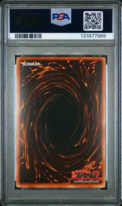 2003 Yu-Gi-Oh! XYZ-Dragon Cannon BPT Limited Edition Secret Rare PSA 9 - Image 2